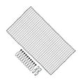 thumbnail image 3 of Decodeary Golf Practice Net Professional Golf Net Sturdy Net Portable Training Golfing Black 2metersx3meters, 3 of 6