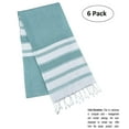GLAMBURG Peshtemal Turkish Towel 100 Cotton Beach Towels Oversized