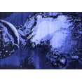 thumbnail image 1 of Ahgly Company Indoor Rectangle Oriental Blue Industrial Area Rugs, 2' x 5', 1 of 4