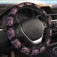 thumbnail image 5 of Lsque Chucky Pattern Elastic Stretch Steering Wheel Cover,Universal 15 inch, Microfiber Breathable Ice Silk, Anti-Slip, Odorless, Easy Carry, 5 of 7
