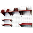 thumbnail image 2 of Wall Control B1296667 Office Wall Mount Desk Storage & Organization Kit, White & Red - 48 x 32 x 12 in., 2 of 5