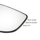 thumbnail image 4 of Reemplazo de vidrio del espejo retrovisor izquierdo y derecho, no calefaccionado, vidrio blanco con respaldo para Ford Transit, 4 of 6