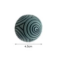 thumbnail image 4 of Coral Texture Decorative Sphere, 1.8 inch Resin Ball on Stand, Flexible Matching Tabletop Decor, Enhances Home or Workspace Ambiance, 4 of 7
