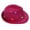 Rose red, variant on Adult Jazz Hat LED Glowing Jazz Hat Sequin Jazz Hat Stage Performance Jazz Dance Festival Club Party Hat for Men Women