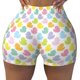 thumbnail image 2 of Balery Colorful Rubber Duck Pantalones cortos de entrenamiento estampados para mujer, sin costuras, ajustados, para gimnasio, yoga, correr, deportes, ejercicio activo, fitness.-Medium, 2 of 8