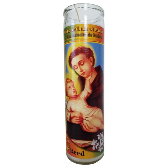 Saint Anthony of Padua (San Antonio de Padua) Devotional Pillar Candle