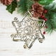 thumbnail image 3 of De Madera De Navidad Copos De Nieve Colgante Copo De Nieve Árbol De Navidad Adornos Colgantes Decoraciones Regalos 5 Piezas Vogacara HA042000-01, 3 of 6