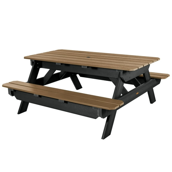 Highwood Hometown Picnic Table -Outdoor, Eco-friendly, Synthetic Wood