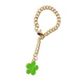 thumbnail image 5 of Unique Bargains 1 Pc Five-Leaf Grass Water Cup Pendant Green Alloy, 5 of 5