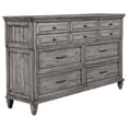 thumbnail image 6 of Avenue 5-piece Eastern King Panel Bedroom Set Grey, 6 of 15