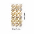 thumbnail image 2 of Affordablo Deals of the Day Shatterproof Christmas Ornaments for Xmas Tree Holiday Decor Ornaments Plastic Ornaments Christmas Mini Shatterproof Ornaments Memory Foam Bathroom Mat Set, 2 of 5
