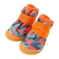 thumbnail image 1 of Chaussures pour Petits Chiens Matériau en Maille d'Été Semelle en Caoutchouc Respirante Antidérapante Fermeture en Velours Réglable pour Routes Chaudes Marche en Extérieur, 1 of 4