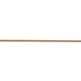thumbnail image 3 of Real 14kt Yellow Gold 1.5mm Parisian Wheat Chain; 24 inch; Lobster Clasp; for Adults and Teens; for Women and Men, 3 of 5
