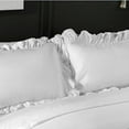 thumbnail image 2 of xiaxaixu White Pillow Case, Ruffle Shams Decorative Pillowcases, 2 of 5