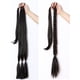 thumbnail image 3 of Extensiones de cola de caballo trenzada, extensión de cabello trenzado sintético para trenzar, postizo largo para mujer de 80 cm, 3 of 3