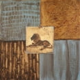 thumbnail image 2 of Hakimipour-Ritter 20x20 Black Ornate Wood Framed with Double Matting Museum Art Print Titled - Textures of Africa I, 2 of 4