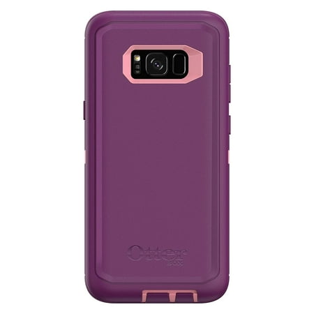 OtterBox Defender Case for Samsung Galaxy S8+ Plus - Screenless Edition Case, Case Only - Vinyasa (Rosmarine/Plum Haze)