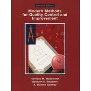 Modern Methods for Quality Control and Improvement, Used [Paperback]