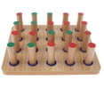thumbnail image 2 of Tablero de de entrenamiento para ejercitador de s con palos de de 20 piezas - S / M / elegir L Baoblaze Ortopedia para ejercicios de dedo, 2 of 8