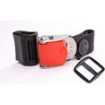 thumbnail image 1 of Helmet Quick Release Buckle Kit Ratcheted Stainless Steel Helmet Chin Strap Adapter - Install Without Removing Strap Snap, 1 of 6