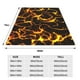 thumbnail image 3 of Balery Orange Lightning Manta de Felpa Suave y Acogedora – Cobija de Franela Aterciopelada para Cama, Lavable y Cálida para Sofá, Mascotas, Transpirable-40"x30", 3 of 7