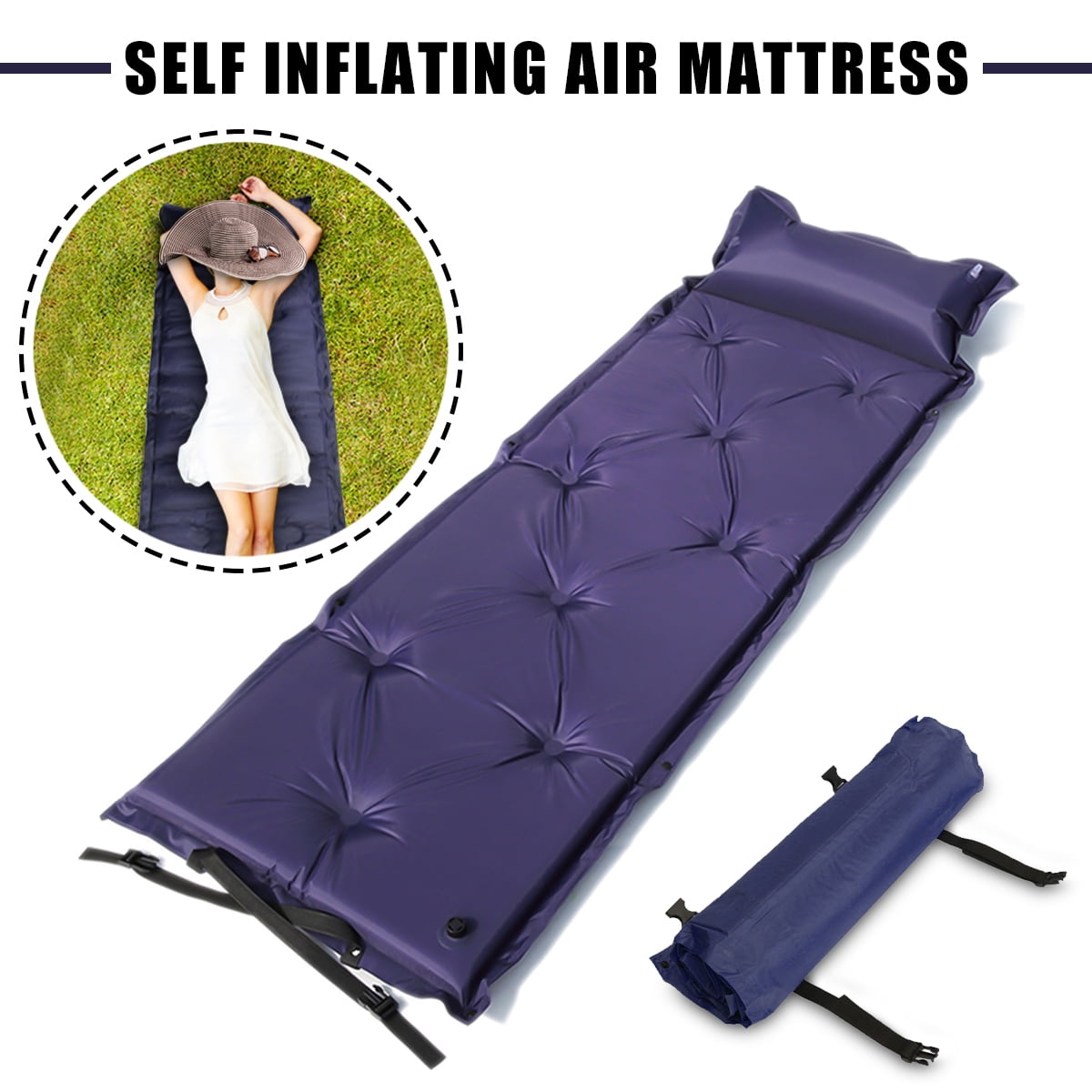 2 Colors Waterproof Polyester Outdoor Camping Tent ...