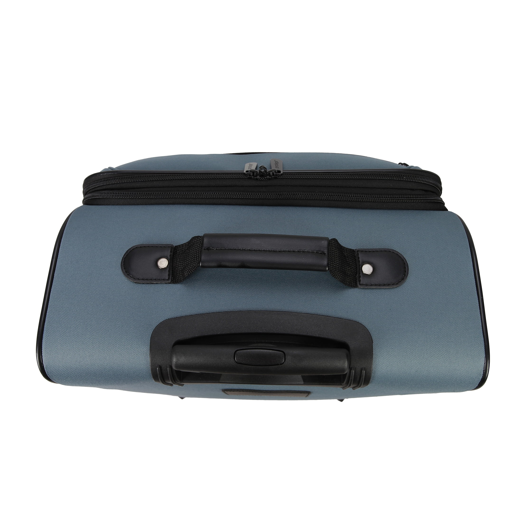 Protege 3-Piece Softside Luggage Travel Set, Includes Medium Checked Luggage, Carry On Duffel and Boarding Tote, Blue
