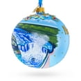 thumbnail image 3 of Niagara Falls USA Canada Glass Ball Christmas Ornament 4 Inches, 3 of 5