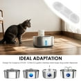 thumbnail image 4 of Dog Fountain Filter Replacement Five Stage High Efficiency Filtration Compatible with Zuqqony DYSJ01 12L/3.2 Gallon Stainless Steel Large Dog Water Dispenser Pet Water Fountain Filter, 4 of 10