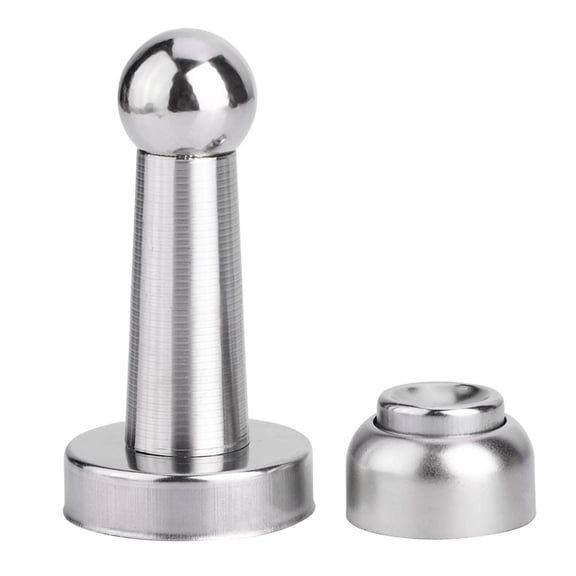 YAHHU Heavy‑Duty Stainless Steel Magnetic Door Stopper – Rust‑Resistant, Powerful, Easy Install, 2‑Pack