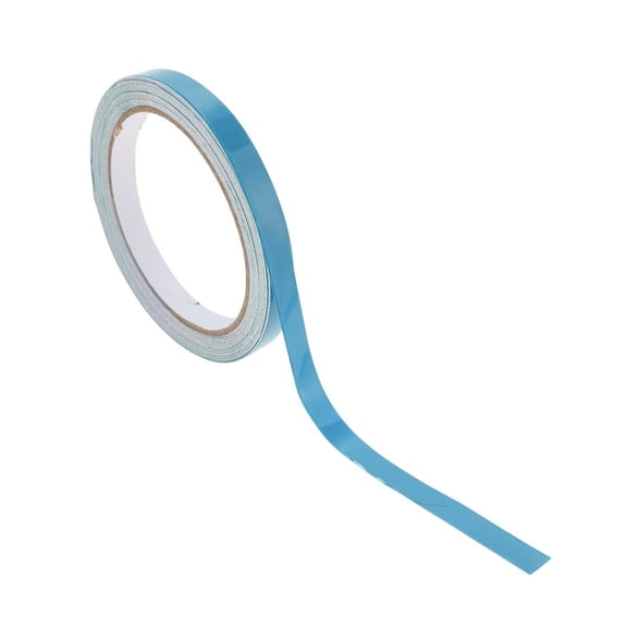 Unique Bargains Pinstripe Tape 15mmx10m Car Stripes Pinstripe Decals for Car Motorcycle and Boat Racing Stripes DIY Stickers Glossy Light Blue 1 Pcs