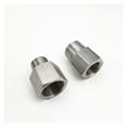 thumbnail image 3 of M14 M20 M27 1/8" 1/4" 3/8" 1/2" 3/4" 1" NPT BSP Male To Female Thread 304 Socket High Pressure Pipe Fitting ,Solid Connection, 3 of 4