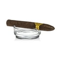 thumbnail image 4 of Godinger Cigar Whiskey Glass Set - Old Fashioned Whiskey Glass and Cigar Holder Bar Set, 4 of 6