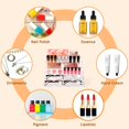 thumbnail image 3 of Organizador de esmaltes de uñas AumVum de 6 niveles con capacidad para 72 botellas, 3 of 9