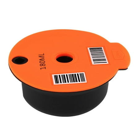 

Xewsqmlo Coffee Capsule Cup Filter Pod + Spoon Brush for Bosch-s Tassimoo (180ml)