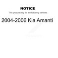 thumbnail image 2 of Transit Auto Front Wheel Bearing and Tie Rod End Kit for Car 2004-2006 Kia Amanti - Left Right Side (Driver Passenger) K7T-100123, 2 of 10