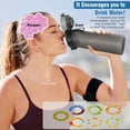thumbnail image 4 of Scented Water Bottle Set, Scent Water Bottle(22 oz/650 ml) with 7 Fruit Flavour Pods, Fruit Fragrance Scented Water Cup BPA Free Sports Water Cup for School, Gym(Black), 4 of 8