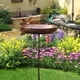 thumbnail image 1 of Comedero para pájaros, bebedero para pájaros, bebedero para pájaros silvestres, cuenco de agua con estaca para colibríes, cerca de patio, césped, 1 of 8