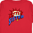 thumbnail image 4 of Inktastic Little Sister Superhero Girls Long Sleeve Toddler T-Shirt, 4 of 5