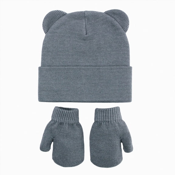 Leey-World Preemie Hats for Baby Girls Soft Newborn Beanies with Bear Ears Caps for Infant Girls Boys Cute Baby Nursery Hats