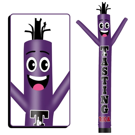 Tasting Room Inflatable Tube Man Wacky Wavy Dancing Guy for Outdoor Decoration Advertising Business Promotion (Blower Not Included)