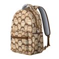 thumbnail image 2 of Hedgehog Pattern Backpack for School,Cute School Bag,Schoolbag with Adjustable Shoulder Straps & Padded Back,15.3"x11"x7.1".﻿, 2 of 6