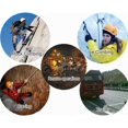 thumbnail image 3 of QUETO 12KN/23KN Static Climbing Rope 10mm (3/8in) Cord Accessory Equipment 10m Escape Rope Ice Climbing Equipment Fire Rescue Rope, 3 of 7