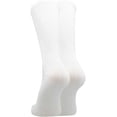 thumbnail image 2 of TCK Prosport Crew Athletic Socks 1 Pair (White, Small), 2 of 5