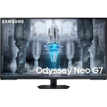 SAMSUNG Odyssey Neo G7 43" Mini 4K UHD 1ms AMD FreeSync Premium Pro Smart Gaming Monitor with HDR600 - LS43CG700NNXZA