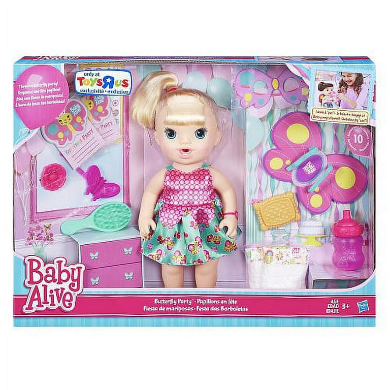 Baby alive butterfly party 2024 doll blonde