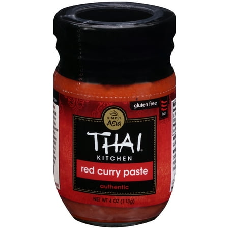 (2 Pack) Thai Kitchen Gluten Free Red Curry Paste, 4