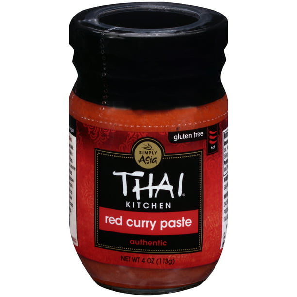 (2 Pack) Thai Kitchen Gluten Free Red Curry Paste, 4 oz - Walmart.com - Walmart.com