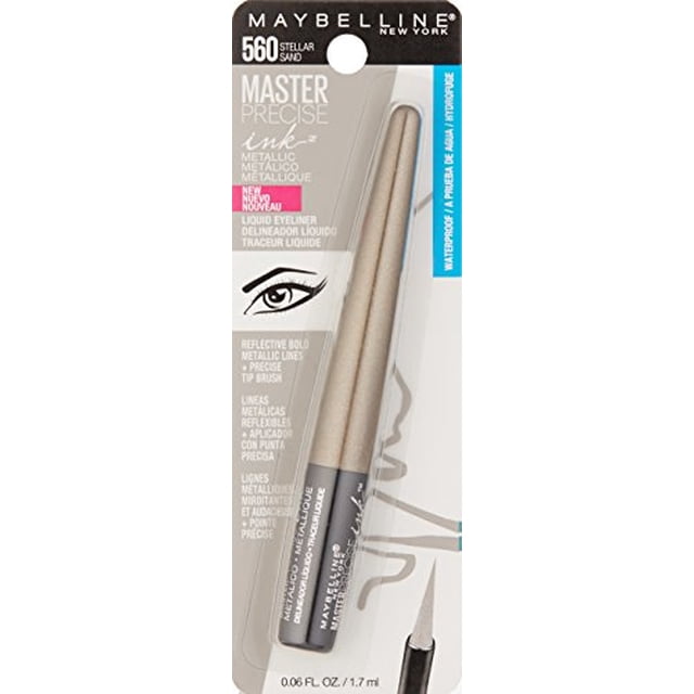 Maybelline Preciso Líquido Metálico en Stellar Sand, 0.170ml