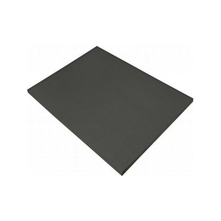 SunWorks, PAC6317, Construction Paper, 50 / Pack, Black - Walmart.com